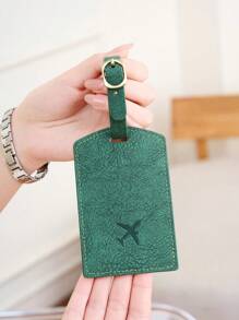 بطاقة تعريف حقيبة السفر مناسبة لعشاق السفر، غطاء بطاقة الحقيبة مع حبل جلدي متضمن اسم وعنوان، مثالية للنساء والرجال والأطفال، مناسبة للحقائب الظهر والآلات الموسيقية والحقائب والأمتعة والرحلات البحرية والطائرات وغيرها من اكسسوارات السفر للطيران والرحلات البحرية والأمتعة، ضروريات السفر المضادة للفقدان للعطلات الصيفية والعودة إلى المدرسة، منتجات السفر الصغيرة، حقيبة للمدرسة واكسسوارات المدرسة