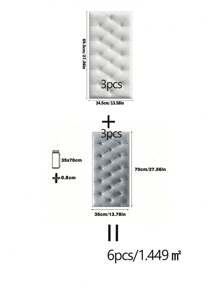 4 pièces adhésives 3D texturées stickers muraux, papier peint anti-choc en mousse pour chambre à coucher, salon, panneaux muraux décoratifs doux et confortables avec motif à lignes droites, papier mosaïque, papier adhésif pour meuble, papier mosaïque, papier mosaïque