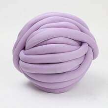 约 250 克超粗纱，粗臂针织纱，特大粗纱，适用于手工 DIY 钩针地毯、宠物毯、枕头、超柔软巨型纱线（纱线缠绕方式随机）