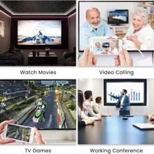 huaxunyuan USB-C zu HDTV Digital AV Adapter für Handy 16 15, 1080P Video & Audio Sync Screen Konverter AV Adapter mit Ladeanschluss für Handy 16/16 Plus/16 Pro/16 Pro Max/15/15 Plus,S23,XPS 17,Surface Book 3