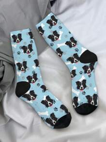 Customized Pet Face Socks With Image, Personalized Smiling Face Photo Socks, Funny Socks With Face, Amusing Pet Socks As Gag Gift, Christmas Gift