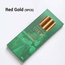 5pcs Sealing Wax Sticks For Stamps,Multicolor Wax Stick , Fire Paint Seal Sealing Wax- Premium Quality Plastic Seal Wax Bars For Invitations, Letters, Envelopes -1.1cm Diameter Boxed Set - For Crafting & DIY Enthusiasts,Back To School,School Supplies