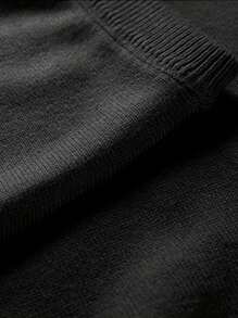 Nuovo Gilet Smanicato Lavorato a Maglia con Collo Equipaggio, Autunno/Inverno