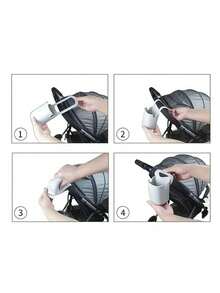 Silicone Bike Bottle Cage, Bicycles Silicone Cup Holder, Outdoor Ready, Secure-Fit Design For Wheelchairs, Scooters, Bicycles, Durable, Adjustable, Portable Cup Holder