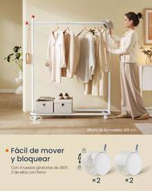 Clothes Drying Racks - Beyaz - Görünüm 3