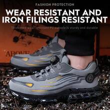 Fashionable Women'S Shoes With Steel Toes, Protective Safety Footwear That Is Anti-Smash And Puncture-Resistant, Featuring Comfortable Air-Cushioned Soles For Construction Work. Girl Closed