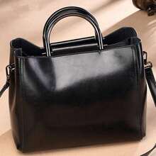Spring And Summer New Style Women's Bag, Single-Shoulder Diagonal Handbag - Black - View 2