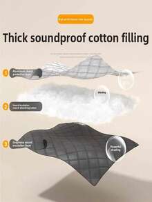 1PC Winter Warm Curtains, Insulated Windproof Sealed Windows, Cold Proof And Insulated, Screen Windows,Shading, Sound Insulation - White - View 9