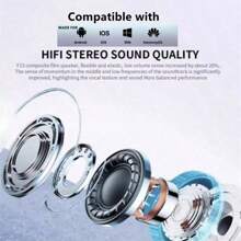 Nouveaux écouteurs Bluetooth sans fil de haute qualité J18 de 200 mAh avec réduction de bruit TWS intra-auriculaires stéréo sport universels pour smartphone