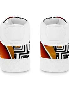 Chukka Canvas Women's Shoes Multicolor Low Top Sneaker - Multicolor - View 2