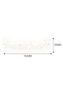 6 件闪光雀斑面部纹身金属纹身临时纹身女士玫瑰金闪光纹身发光面具化妆品闪光适合圣诞节音乐派对