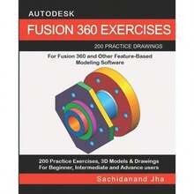 Autodesk Fusion 360 Exercises-9295 - Single Book - View 2