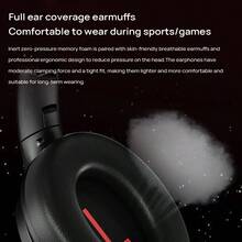 Lenovo 頭戴式藍牙耳機TH40 藍牙有線兩用 便攜式折疊式設計 親膚材質 持久續航 超低延遲 人體工學設計 白灰色 - 白灰色 - 查看 4