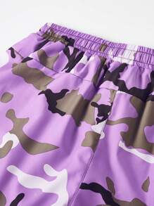 Pantalones cortos deportivos y casuales de mujer 2 en 1