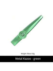 1/3pcs Metal Kazoo Musical Instrument Toy, Handmade Accompaniment Instrument For Adults - Multicolor - View 12
