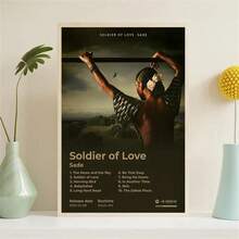 1/3 件 Sade 音乐艺术海报、音乐海报、Sade 专辑海报、黑白 Sade 印刷品、高清海报印刷品、音乐迷礼物、家居装饰（无框） - 彩色 - 查看 4