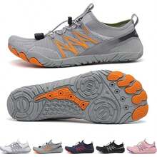 Zapatos descalzos, Air Barefoot shoes, zapatos BareStep Active para hombre y mujer, zapatos minimalistas de entrenamiento cruzado - Gris - Ver 1