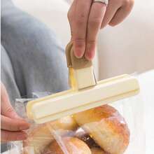 4/6/9 Pcs T-Shape Food Sealing Clips, Potato Chips Snack Packaging Strong Sealing Clips, Leakproof Airtight Plastic Bag Clips - Multicolor - View 12