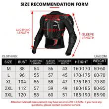 1pc Motorcycle Protective Gear, Off-Road Motorcycle Riding Protective Armor, Anti-Fall Anti-Collision Outdoor Sports Protective Equipment, Rider Chest Back Elbow Protection Gear, Essential Equipment For Men And Women Riders - Multicolor - View 2
