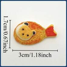 5pcs Miniature Food Toy Cartoon Bread Decor Magnetic Stickers, Realistic Simulation Food Stickers, Creative Fridge Magnets, Cute Decorative Accessories For Office Desk, Kitchen, Whiteboard, Storage Cabinet, Valentine's Gift