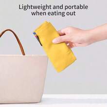 通用婴儿高脚椅绑带、便携式婴儿喂食辅助带、儿童安全座椅绑带 - 黃色 - 查看 6