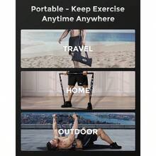 Portable Home Gym Set With Workout Bar Bench Pr Set Squat Resistance Band Door Anchor And MoreFull Body Workout Equipment To Build Muscle And Shape Body - Women|150LB - View 9