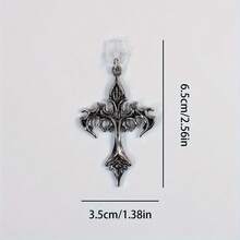 Flame Cross & Heart Cross Mobile Phone Dust Plug Pendant, Decoration Accessory Protector For IPhone, Type-C Port