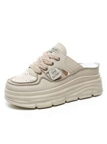 New Women Thick Sole Casual Sports Shoes, Outdoor, Comfortable All-Match, Breathable Running Shoes