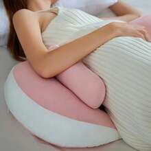 Pregnancy Side Sleeper Support Pillow, Comfortable Belly & Back Support, Ideal Choice For Pregnancy, Sleep Assistance To Relieve Fatigue - Multicolor - View 4