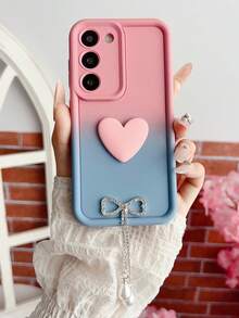 1 件渐变多巴胺阶梯式相框,配有小心心 + 钻石流苏手机壳,兼容 12 Pro Max、 13 Pro Max、 14 Pro Max、 15 Pro Max、 16 Pro Max、Galaxy S25 Ultra、Redmi K80 Pro、Pura 70 Pro+ - 彩色 - 查看 8