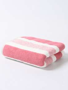 12 件/2 件/1 件珊瑚绒条纹毛巾套装 - 超柔软、吸水、不起毛、浴室毛巾套装、沙滩巾、泳池毛巾、超大浴巾，适合美容院、家庭浴室、美容沙龙、酒店运动、家居必需品、毛巾、皮肤护理等场合。 - 彩色 - 查看 46