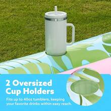 Swimming Inflatable Tanning Pool Lounge Float, Sun Tan Tub Adult Pool Floats Raft For Pool Sunbathing Suntan Blow Up Pool Lounger Tanning Bed Floatie For Adults - Pink - View 4