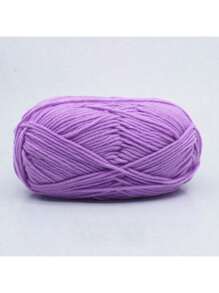 1pc 50g 5-Stranded Cotton Yarn, Suitable For DIY Weaving Bags, Scarves, Hats, Sweaters, Home Textiles