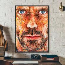 1pc Vintage Classic House MD TV Wall Art Poster Living Room Bar Cafe Bedroom Office Home Decorative Canvas Painting Optional Frame - Multicolor - View 13