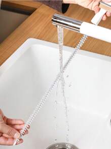 Bendable Drain Unclogger, Pipe Hair Cleaner, Sink Cleaning Brush, Pipe Cleaning Tool, Repeatable Cleaning Brush For Kitchen, Bathroom Sinks, Faucet Tubs And Sinks
