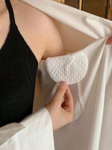100pcs/Pack Disposable Underarm Sweat Pads, Unisex Sweat Absorbing Pads, Comfortable Seamless Design For Free Breathing
