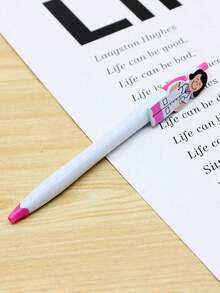 Bút bi sáng tạo có thể tùy chỉnh, kèm kẹp trang trí hình bác sĩ và y tá, bút bi nhựa bấm nút hình nhân vật hoạt hình, bút bi dung lượng lớn, phù hợp cho bác sĩ, y tá và những người khác, lý tưởng để viết, ghi chú và ghi chép hàng ngày, thích hợp làm quà tặng hoạt động tựu trường, quà tặng Ngày Nhà giáo, quà tặng khuyến mãi của công ty, trung tâm thương mại, văn phòng, quà tặng khen thưởng, học sinh trung học cơ sở, học sinh trung học phổ thông, sinh viên cao đẳng, sinh viên đại học, sinh viên năm nhất, năm hai, người mới đi làm, đồ dùng văn phòng. - Nhiều màu - Xem 19