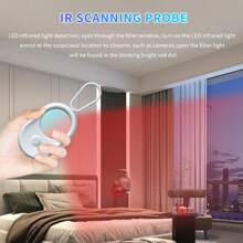 Detector T02, An Infrared Scanning Intelligent Detection Device For Hotel Anti-Theft Photography And Audio Recording, Is A Must-Have For Travel And Anti-Surveillance And Eavesdropping