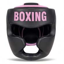GINGPAI Casque de protection professionnel de boxe pour adultes et adolescents, pour l'entraînement de Muay Thai et de Taekwondo, pour hommes et femmes