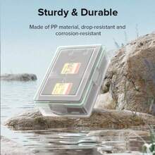 llano Camera Battery Box Professional Waterproof Resistant Memory Card Sd Tf Card Protector Case