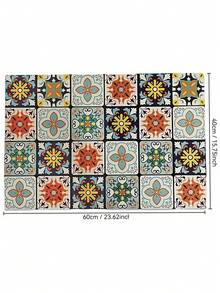 1 Pieza, Alfombrilla de drenaje para máquina de café, Alfombrilla de microfibra absorbente y de secado rápido para vajilla y máquina de café, Estilo de ladrillo retro, Alfombrilla absorbente con respaldo de goma que oculta las manchas y se seca rápido, Alfombrilla de drenaje para encimera de cocina de tierra de diatomeas con aislamiento térmico y secado rápido - Multicolor - Ver 8