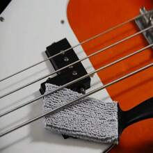 1 Cepillo de limpieza de guitarra de doble extremo, herramienta de limpieza de diapasón y cuerdas de plástico, accesorios de eliminación de polvo de instrumentos, limpieza de aire acondicionado de automóvil