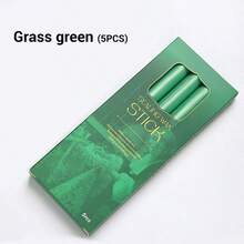 5pcs Sealing Wax Sticks For Stamps,Multicolor Wax Stick , Fire Paint Seal Sealing Wax- Premium Quality Plastic Seal Wax Bars For Invitations, Letters, Envelopes -1.1cm Diameter Boxed Set - For Crafting & DIY Enthusiasts,Back To School,School Supplies