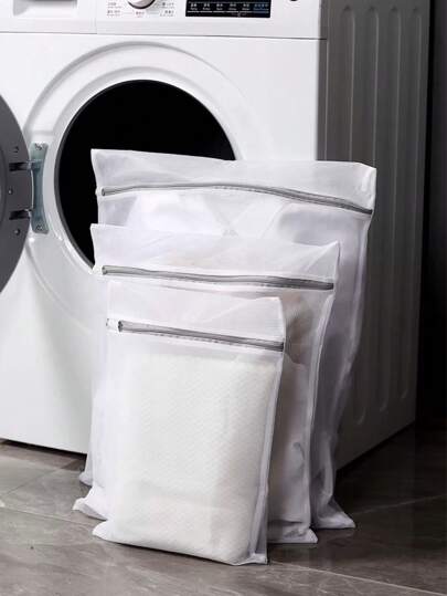 Kit 3 Saco Para Lavar Roupas Na Maquina