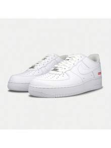 Nike Air Force 1 Low X Supreme White (CU9225-100) Men's Size 6-13 For Men Low-Top Sneakers, Basketball Shoes And Sports Shoes Can Be Used For Jogging And Traveling - White - View 1