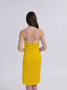 Vestido informal de verano para mujer, estilo cruzado, con tirantes finos, estilo sexy, ¡nuevo!