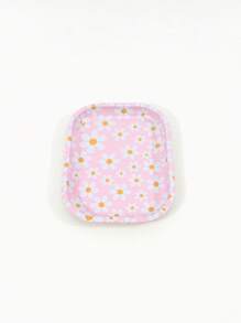 1 Stück Edelstahl Desinfektion Nageltablett, Nieren-, Quadrat-, Herz- oder Längsrundform, hitzebeständig für Schönheitssalon Nail Art Werkzeuge, tragbares Desinfektion Nagel-Werkzeug Zubehör