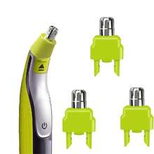 Single Blade Multi-Functional Precision Nose & Ear Hair Trimmer Attachment - Easily And Cleanly Trims Mustache And Beard - Multicolor - View 2