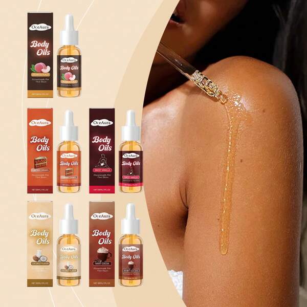 Moisturizing Body Oil, Nourish, Soften & Smooth Skin, Delicate Fragrant Body Oil