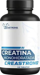 Vitastrong Monohidrato de creatina 3000 mg CreaStrong – Certificado puro, sin OMG, para antes, durante y después del entrenamiento, 120 tabletas premium, alternativa a las cápsulas y el polvo. - Otros - Ver 2